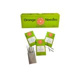 Orange Needles ORANGE EV TİPİ DİKİŞ MAKİNASI İĞNE SETİ 3 PAKET(1 PAKETTE 10 ADET İĞNE) 11- NUMARA