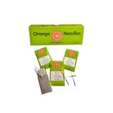Orange Needles ORANGE EV TİPİ DİKİŞ MAKİNASI İĞNE SETİ 3 PAKET(1 PAKETTE 10 ADET İĞNE) 12- NUMARA