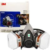 Orange Safety A+ 3M 6200 Gaz - Buhar - Boya Maskesi Takım - Orta Boy - Medium