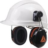 Orange Safety Delta Plus Magny Helmet 2 Barete Takılabilir Iş Kulaklığı | Kask Uyumlu, İş Güvenliği, Baret Aparatlı, Koruyucu Kulaklık