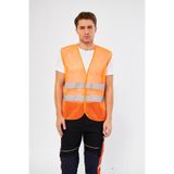 Orange Safety İKAZ YELEĞİ TURUNCU 10 ADET (XL)