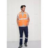 Orange Safety Mühendis Tipi Fileli İkaz Yeleği Turuncu, 3XL