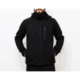 Orange Safety Softshell Siyah Mont Ceket - 3XL