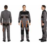 Orange Safety Titan Pro Bütün Iş Tulumu Gri - 2XL