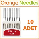 Orange UOX113 Kemer Makine Iğnesi 11/75 Numara - Gümüş