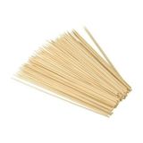 ORANJ 15 Cm 2.5 Mm%100 Ağaç Bambu Çöp Şiş Kalın Çöp Şiş Tahta - 100 Adet