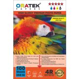 Oratek Canon E404 Yazıcı Uyumlu Pg-46 Cl-56 Evertdaypremium Parlak 10X15Cm Fotoğraf Kağıdı 260 Gr100 Adet, Beyaz