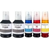 Oratek Canon Pixma G2470 Gı-41 Uyumlu 4 Renk+1 Siyah Muadil Mürekkep Seti - Çok Renkli