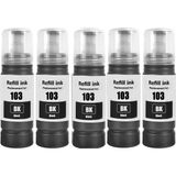 Oratek Epson 103 L3150 Uyumlu Siyah Muadil Mürekkep 70ML