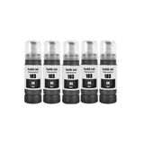 Oratek Epson 103 L3250 Uyumlu 5 Renk Siyah Muadil Mürekkep 70ML