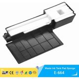 Oratek Epson Ecotank L220 T664 Yazıcı Atık Mürekkep Kutusu + Süngeri Waste Ink Pad - Beyaz