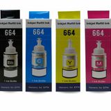 Oratek Epson T664 L386 Uyumlu 4 Renk Kaliteli Mürekkep Seti 4 x 70 ml