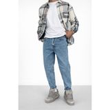 oraystore Erkek Kar Yıkama Boyfriend Pantolon