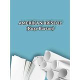 Orbak Kağıt 425 Gr. Amerikan Bristol Kağıt Karton 50X70 25 Adet - Beyaz