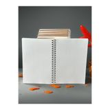 Orbak Kağıt A5 Kraft Kapak Çizgisiz Defter | 14,8x21cm | 70 Yaprak | Geri Dönüşümlü | Vintage Stil