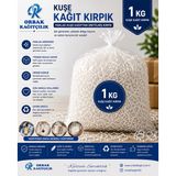 Orbak Kağıt Kuşe Kâğıt Kırpık Dolgu 1000 gr | Hediyelik Kutu, Paketleme ve Dekorasyon