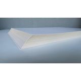 Orbak Kağıtçılık 220 Gr. Amerikan Bristol Kağıt Karton 21X29,7 A4 Ebatında 50 Adet (0,68 Kg) - Beyaz