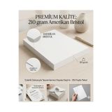 Orbak Kağıtçılık Amerikan Bristol Karton 50X70 Cm 210 gr - 1 Adet