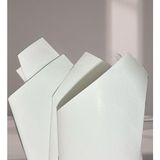 Orbak Kağıtçılık Karton Kağıt Çanta Torba Dip Kartonu Krome Karton 20 x 7cm Ebatında 1000 Adet (3,22 Kg) - Beyaz