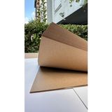 Orbak Kağıtçılık Kraft Kağıt Ithal 135 Gram Baskısız Boş Oto Paspas Kağıdı 1000 Adet 35X50 Ebat (23,6 Kg) - Kahverengi