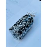 Orbak Kağıtçılık Siyah & Beyaz Kırpık Kağıt 50 gr | Z Zigzag Kutu Dolgu ve Süsleme Kağıdı | Hediye Kutusu Için - Siyah - Beyaz