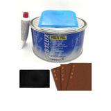 Orbay Polyester Çelik Macun 500 Gram Set + Plastik Aparat . 500 Gram