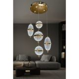 Orbella 5 Li Sarkıt LED Avize - 2 - Gold