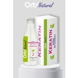 ORBIFRESH Orbi Fresh Natural Brezilya Fönü Keratin Jel Kokusuz Dumansız 6 Ay Kalıcı Düzleştirici Etki
