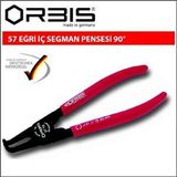 Orbis 57-400 225 mm 90 Derece Eğri İç Segman Pensesi