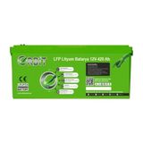 Orbit 12 V 420 Ah Lifepo4 Akü Abs Kasa – 12.8 V 5.37 Kwh Lityum Demir Fosfat Batarya