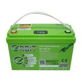 Orbit 12V 100AH Lifepo4 Akü 12.8V 100AH Kapasite ile Yüksek Performanslı Lityum Batarya