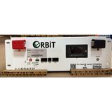 Orbit 51.2 Volt 100 Amper Lifepo4 Lityum Akü Ekranlı Metal Kasa - Çok Renkli - 1 Adet