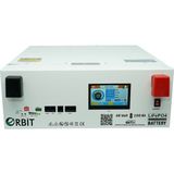 Orbit Lifepo4 Low Voltage Ekranlı Metal Kasa 51.2 V 100 Ah Akü