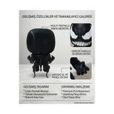 Orbitlab3d Venom Figür Biblo 3D Baskı - Marvel Chibi Dekoratif Masa Üstü Aksesuarı