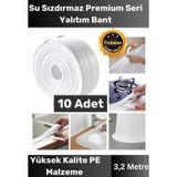 Orbitmoon Özel Seri Premium Su Geçirmez Sızdırmaz Lavabo Küvet Yağ Nem Küf Önler 3.2m 10 Adet İzolasyon Bant