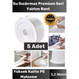 Orbitmoon Özel Seri Premium Su Geçirmez Sızdırmaz Lavabo Küvet Yağ Nem Küf Önleyici 3.2m 5 Adet İzolasyon Bant