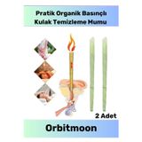 Orbitmoon Premium Seri Kulak İçi Kir Temizleme Hava Basınçlı Doğal Aromaterapi Mumu 2 Adet