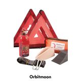 Orbitmoon Tüvtürk Uyumlu Üçgen Bez Çantalı Yangın Tüp Oto Araba Tse Belgeli Profesyonel İlk Yardım Trafik Seti