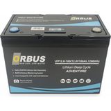 Orbus 12.8V 100Ah Lityum Akü 355x175x200 mm Boyutları ile Güvenilir Enerji Depolama