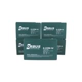 Orbus 12 V 14 Ah Amper Jel Akü DS12V14AH-DC Elektrikli Motor İçin Yüksek Performans