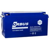 Orbus 12 V 150 Ah Bakımsız Nano Karbon Jel Akü