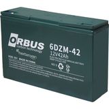Orbus 12 V 42AH Elektrikli Bisiklet Karbon Jel Akü