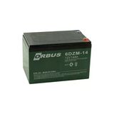Orbus 12 Volt - 14 Amper Elektrikli Bisiklet Aküsü (150 X 97 X 95 Mm) (1 Adet)