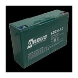 Orbus 12 Volt 42 Amper Elektrikli Bisiklet Aküsü Orbus-270 x 77 x 170 Mm. - 10,3 Kg