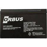 Orbus 12 Volt 7 Amper Akü Orbus 151X65X94