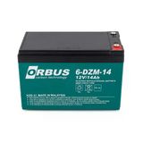 Orbus 12V 14 Ah Elektrikli Bisiklet Aküsü Deep Cycle
