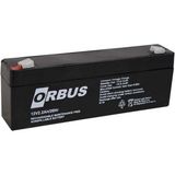 ORBUS 12v 2.2 Ah / 2.3 Ah Akü Kuru Tip (178*34*60) Uzun (0,9 KG) Tse'li