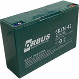 Orbus 12V 42 Ah Elektrikli Bisiklet Aküsü Deep Cycle (Uzun Ömürlü) (265*80*170) (10,3 Kg)