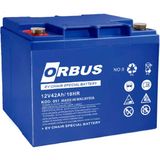Orbus 12V 42 Ah Jel Engelli Araç Aküsü