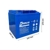 Orbus 12v 42ah Jel Engelli Araç Aküsü